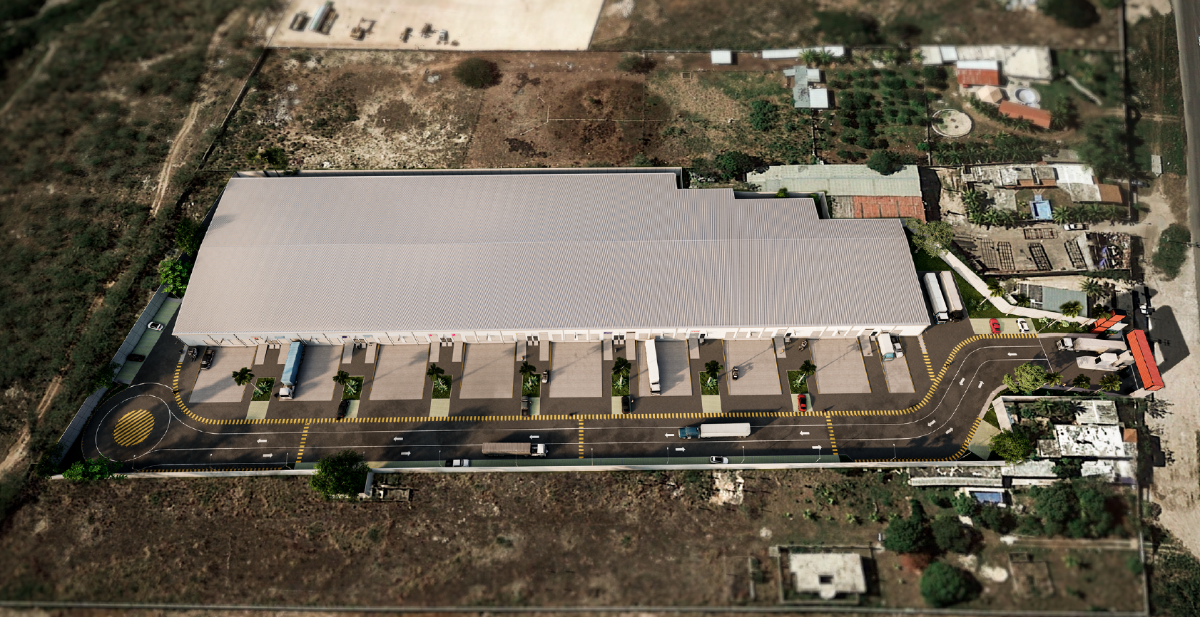 5 de 8: VISTA AEREA BODEGAS