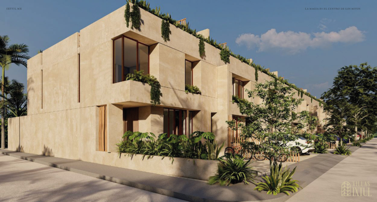 5 of 21: La fachada de las Villas Ixtul