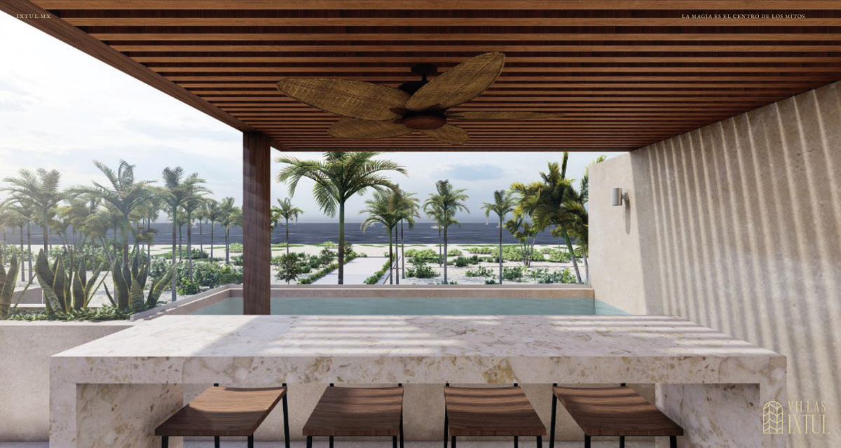 13 of 21: Bar para 6 pax con pérgola