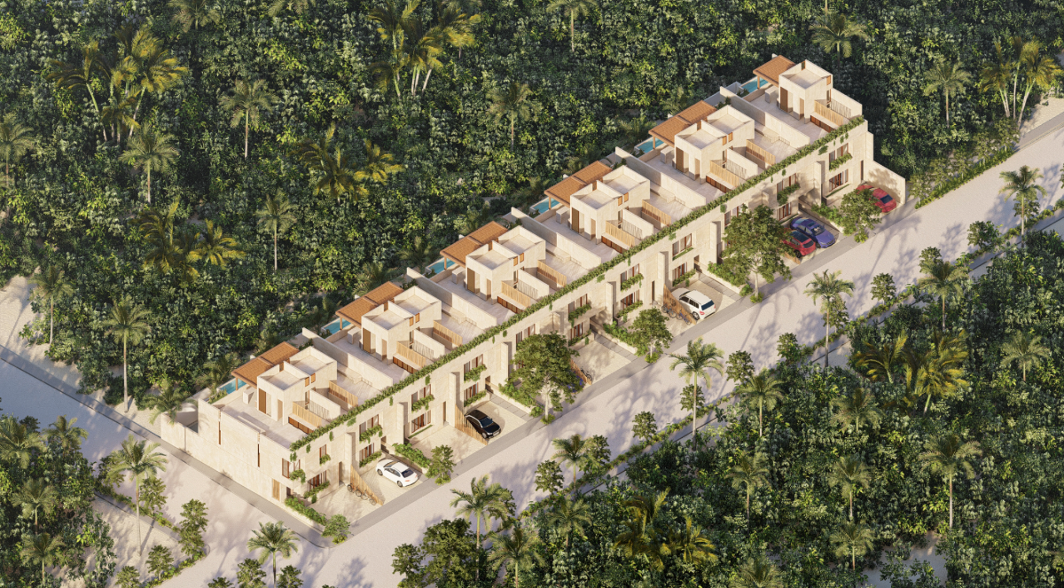14 of 21: Vista del diseño de las 11 Villas Ixtul