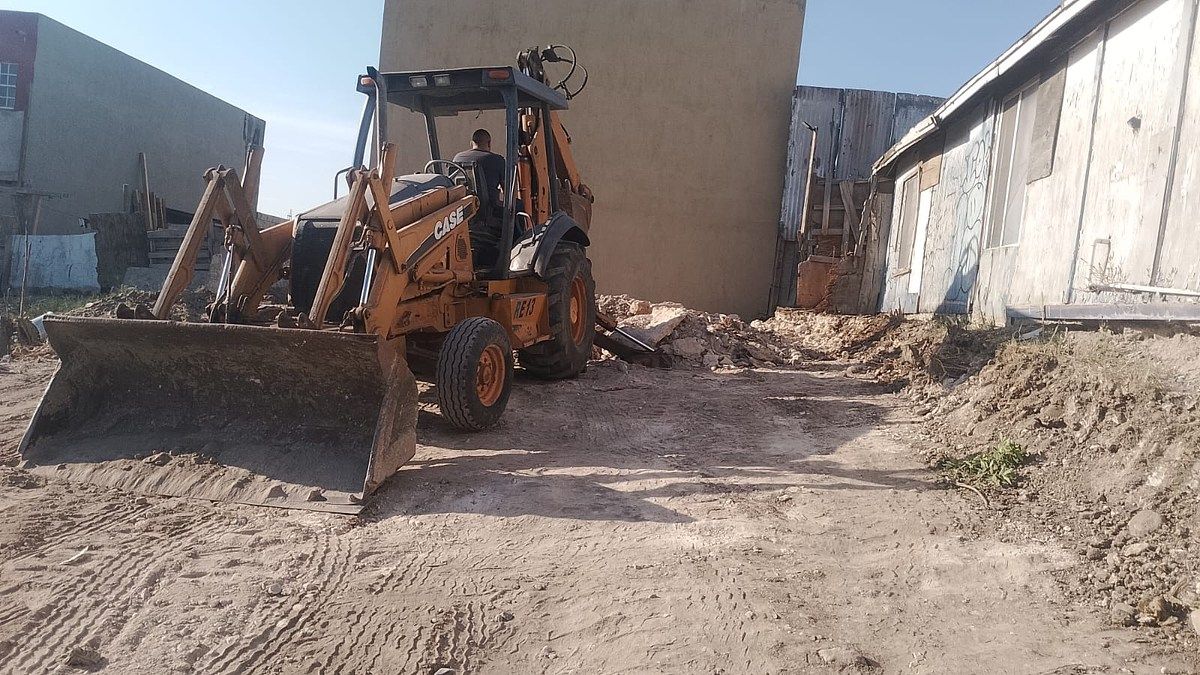 2 de 4: Limpieza de terreno