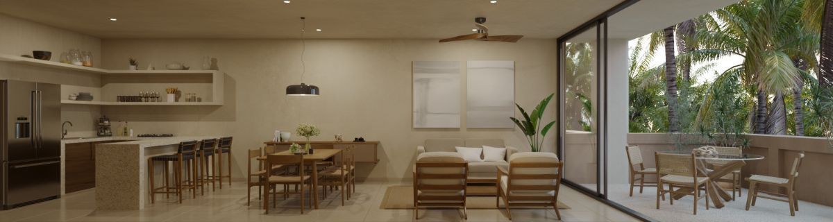 2 de 27: cocina, sala comedor