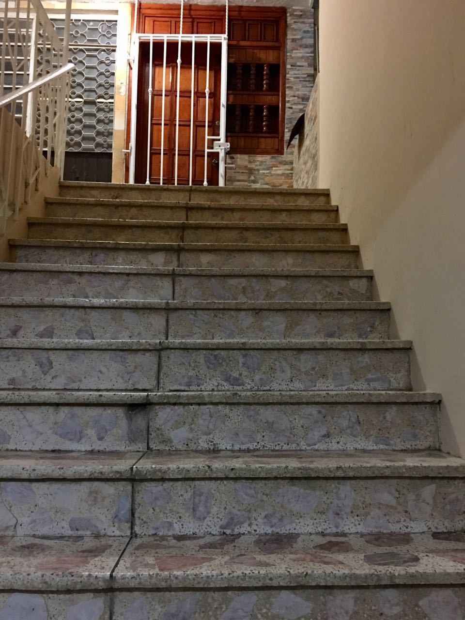 5 de 8: VISTA DE LA ENTRADA AL DEPARTAMENTO DESDE LA ESCALERA 