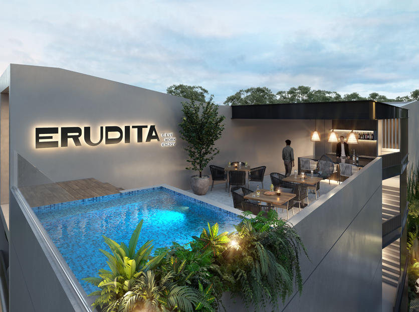 7 de 8: alberca en roof top