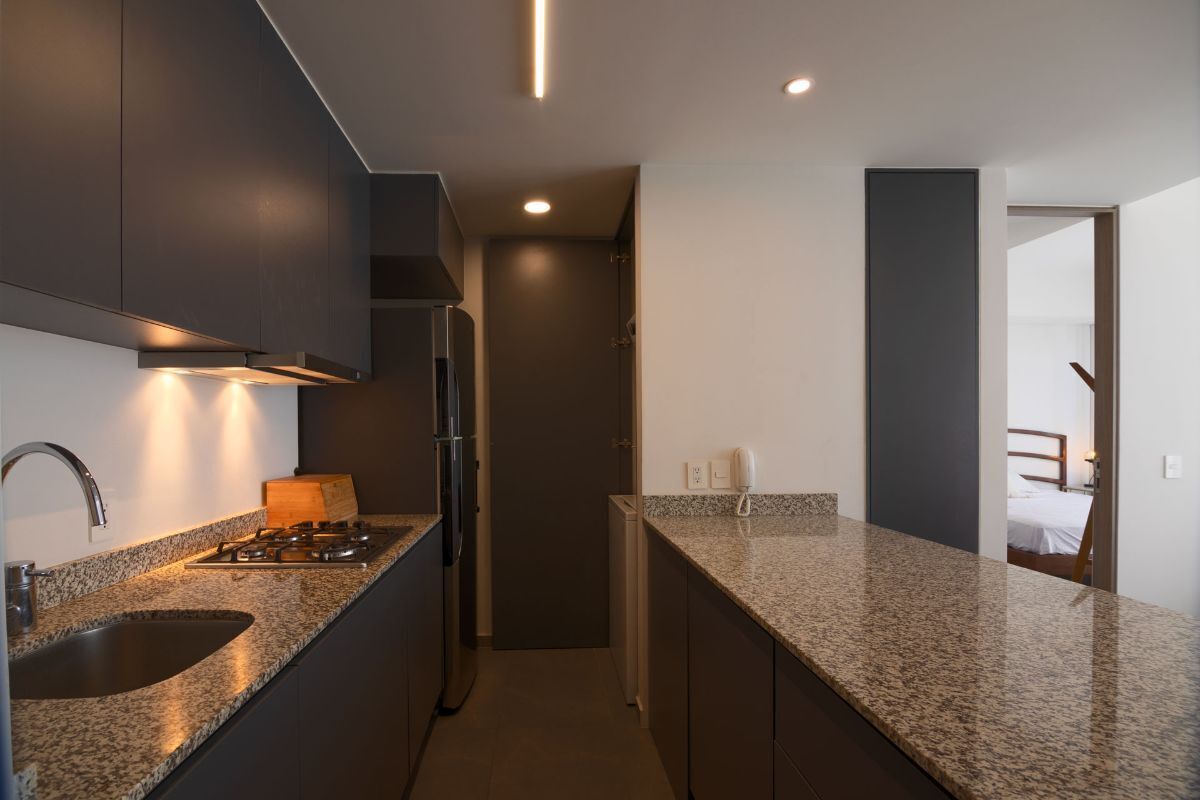 4 de 11: Departamento Amueblado - Cocina