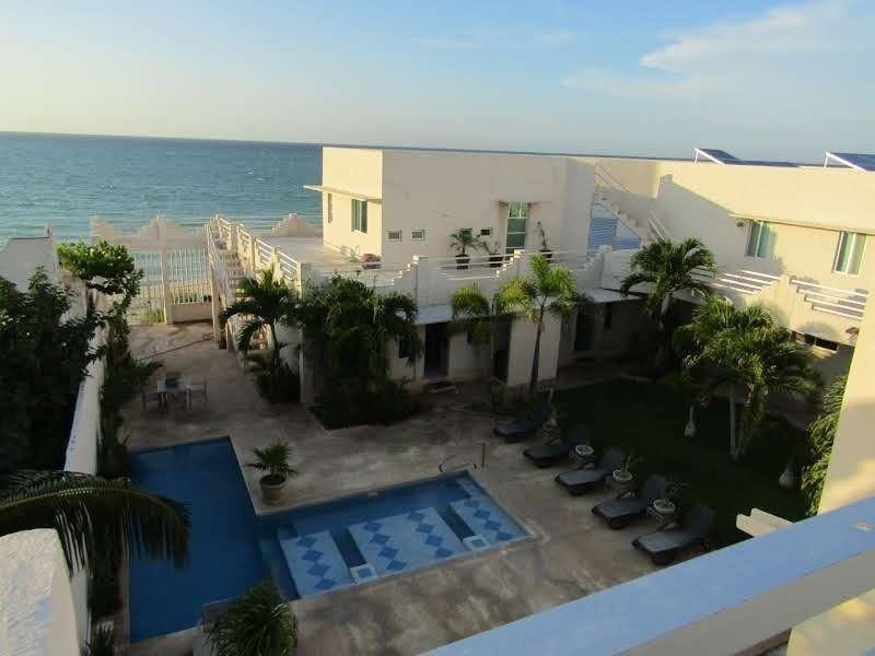 Courtyard and pool