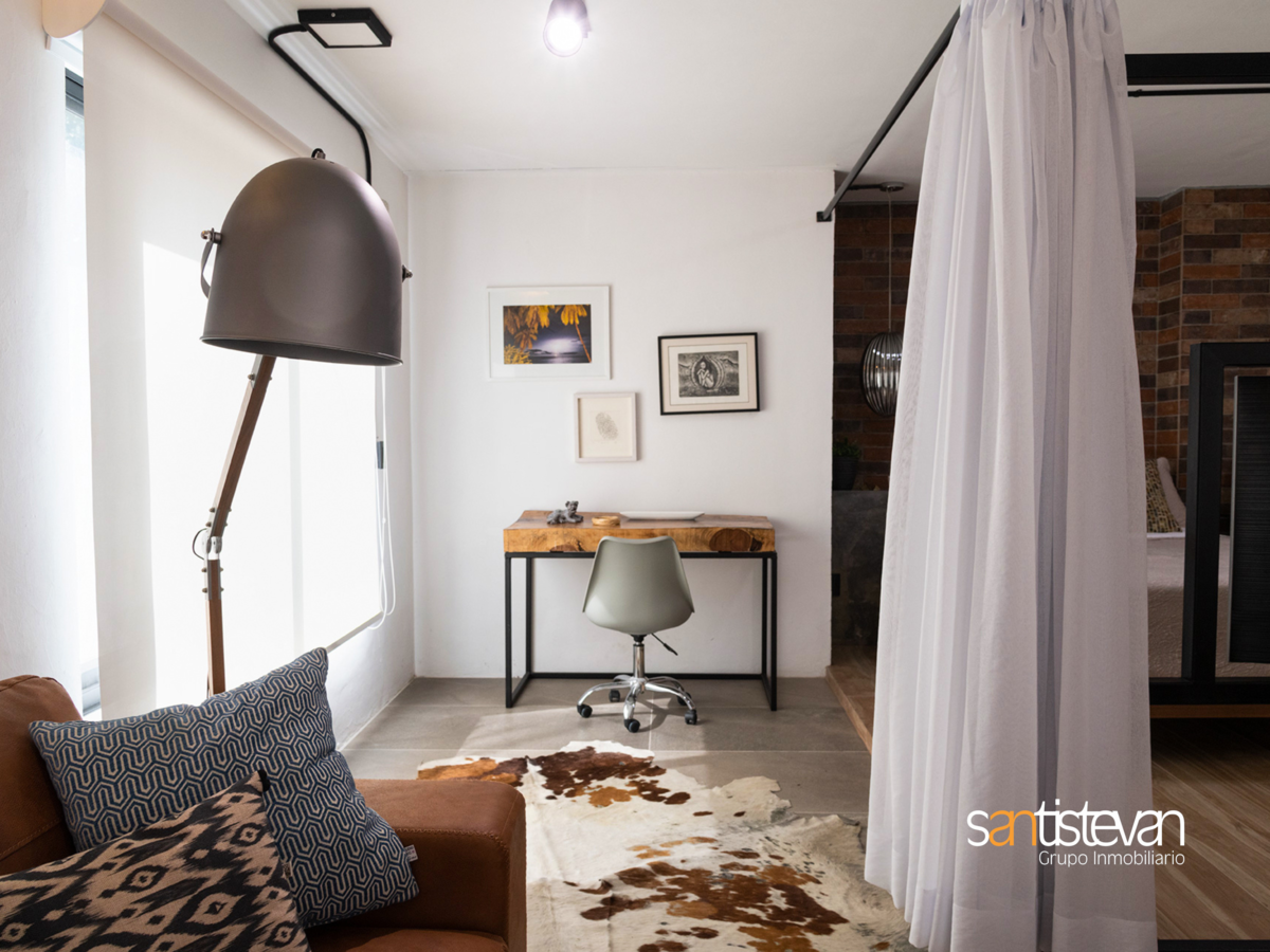 1 de 8: Loft amueblado en renta, frente a Punto São Paulo Gdl.