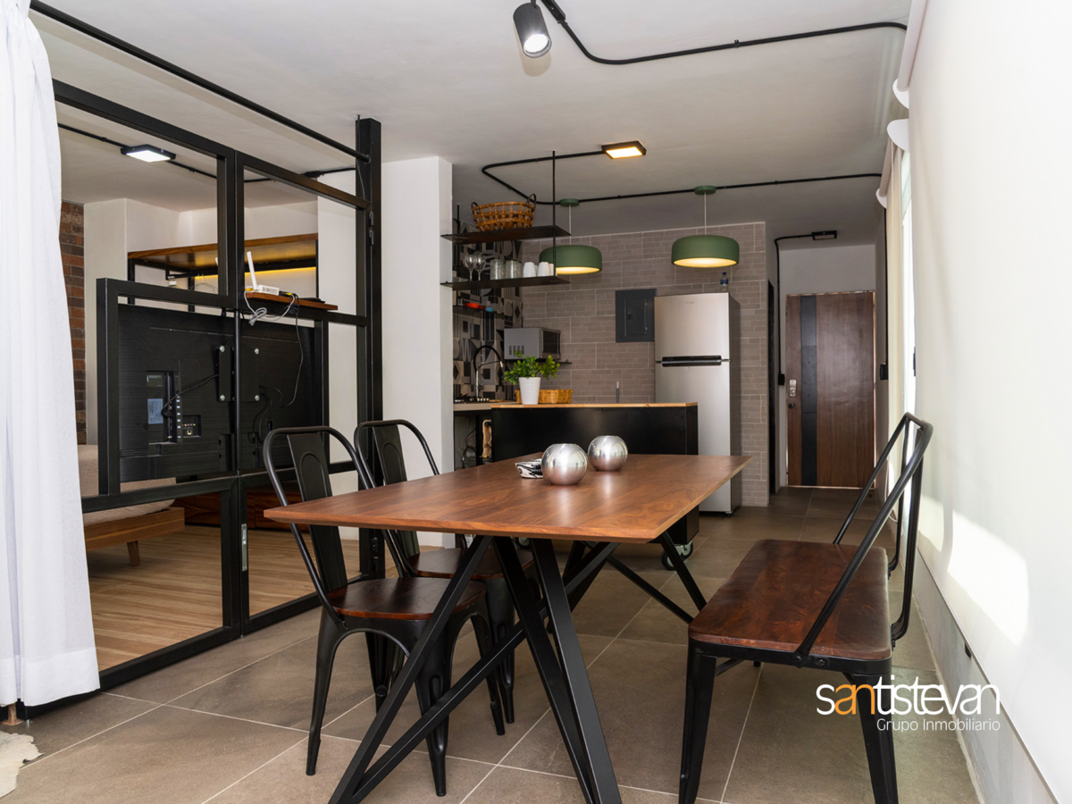 5 de 8: Loft amueblado en renta, frente a Punto São Paulo Gdl.