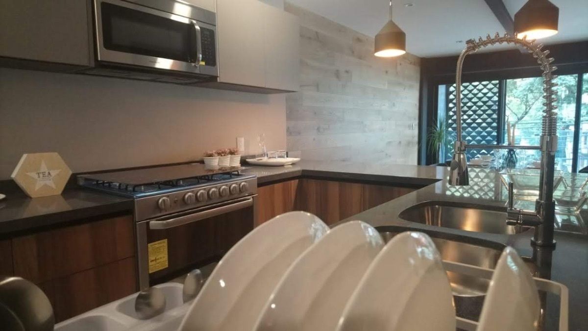 Imágenes del depa muestra con paquete de acabados en venta.