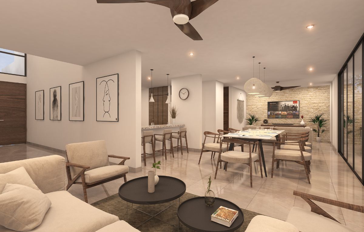 3 de 11: Sala, Comedor, Cocina
