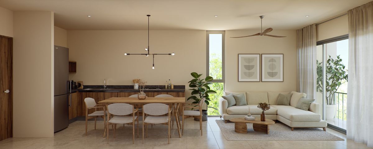 2 of 16: Sala, Comedor, Cocina