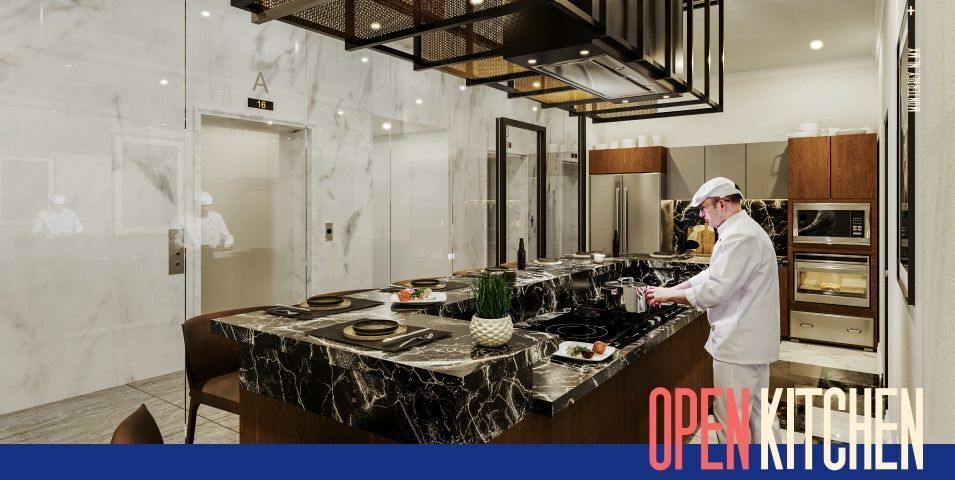 8 de 28: Open kitchen