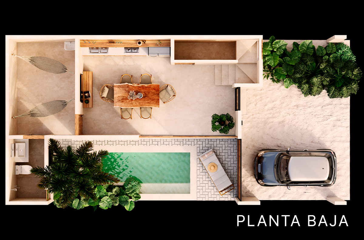 8 Townhouses de tres niveles en San Benito "Costa Arena" - foto 3