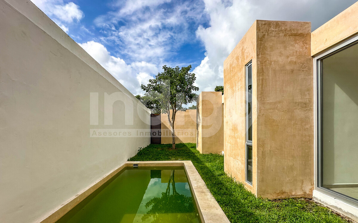 36 de 38: Piscina y Jardín Trasero