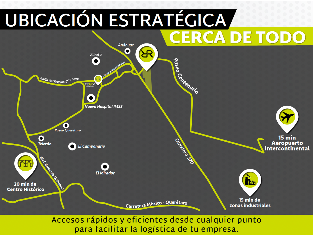 9 de 11: Con una ubicación estratégica en el municipio de El Marqués