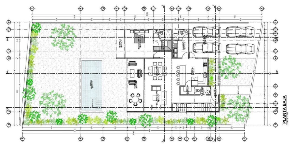 24 de 24: Plano de Distribución Planta Baja