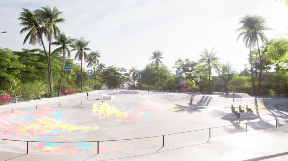 4 de 8: Pista de patines y patinetas