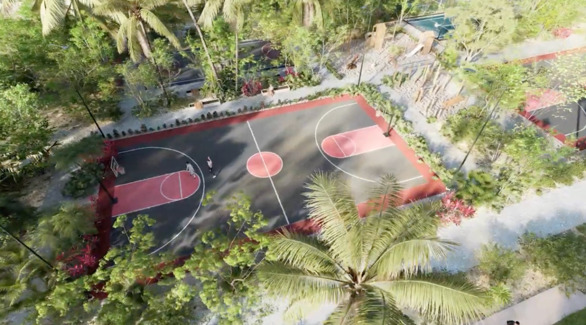 7 de 8: Cancha de Basket