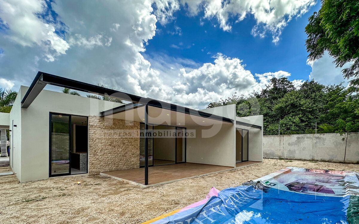Casa de Una Planta en Venta en Mérida Modelo 220, Rocío Country Living, Tamanché