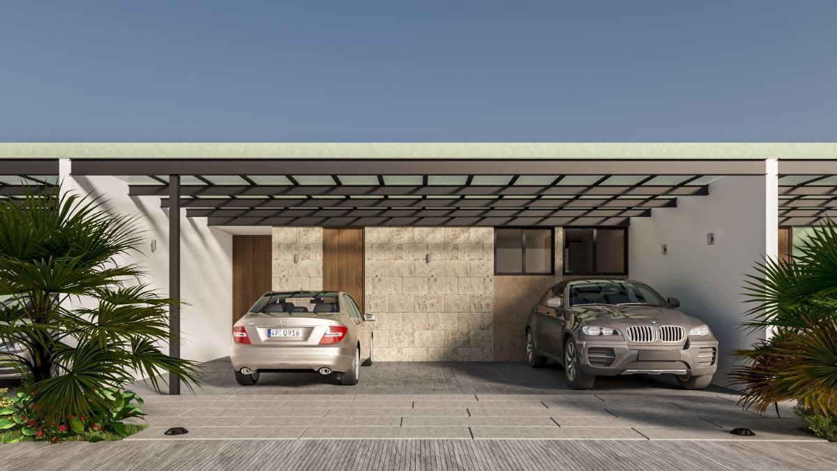 Preventa Casa en Privada Navita Modelo A3 de una Planta al Norte de Merida
