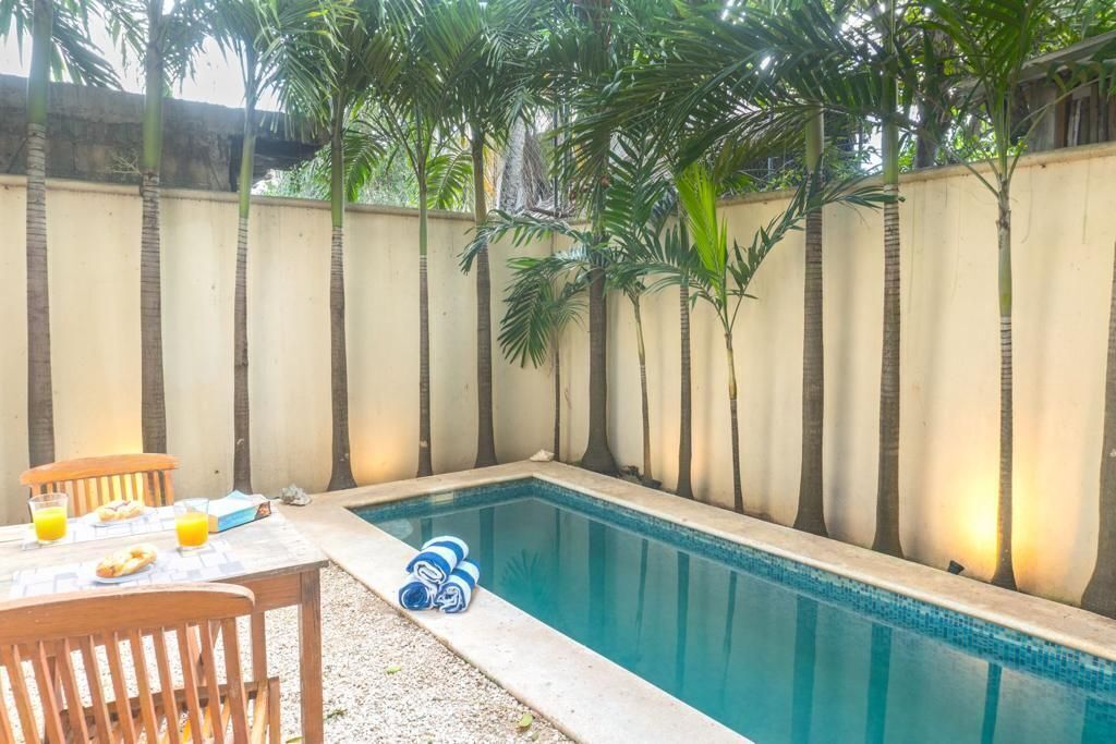 Estudio PH con terraza privada en Renta en el Centro de Tulum