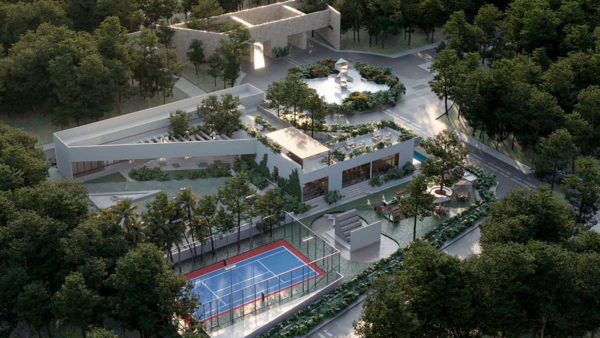 5 de 45: Render casa club