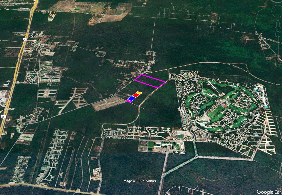 2 de 2: Terreno en venta de 4 hectareas en zona Yucatan country club