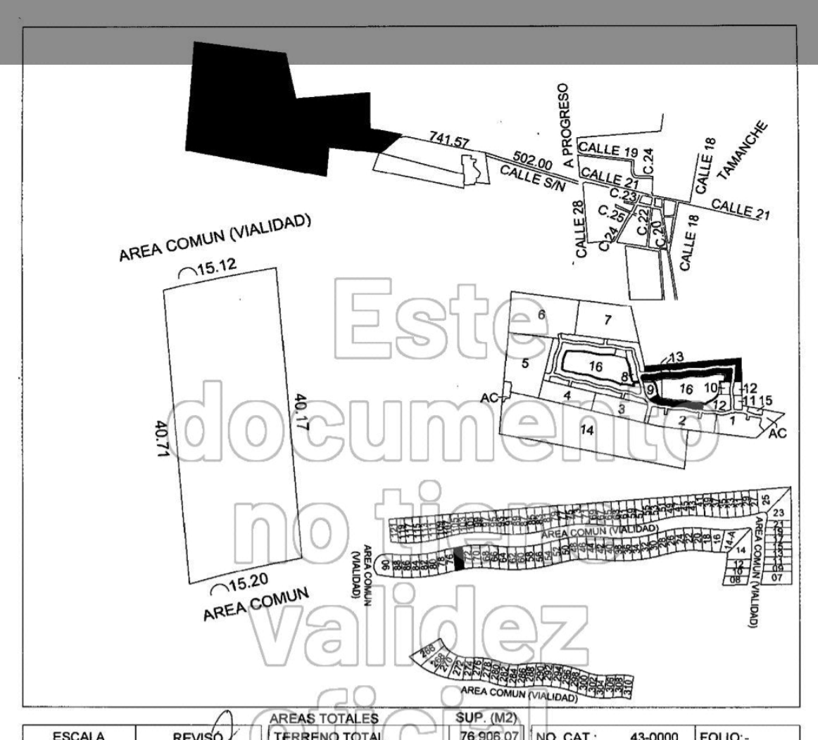 Terreno en Venta en Frente a campo de Golf en Provincia Residencial