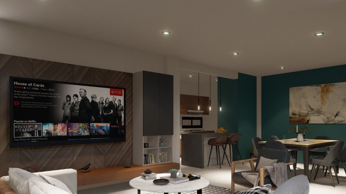 4 de 13: Render interior