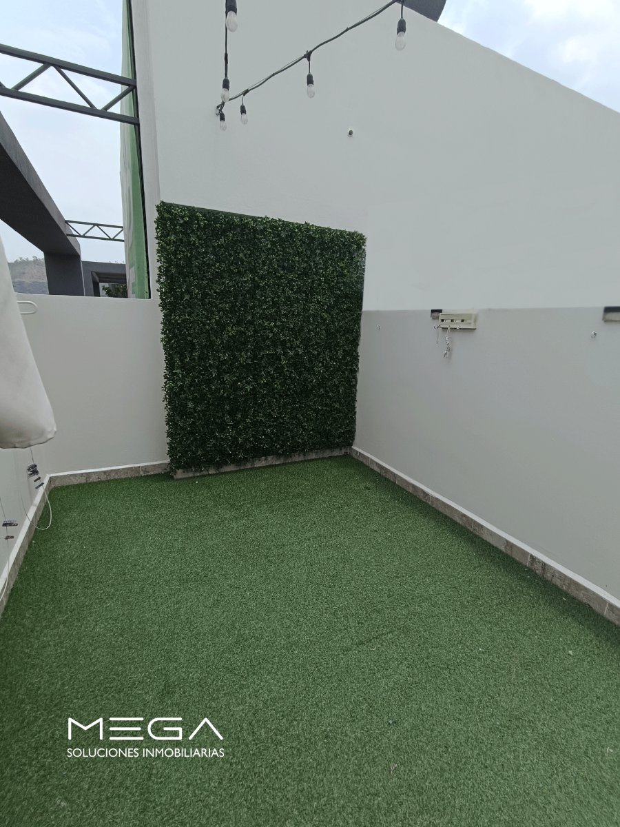 Roof garden privado!