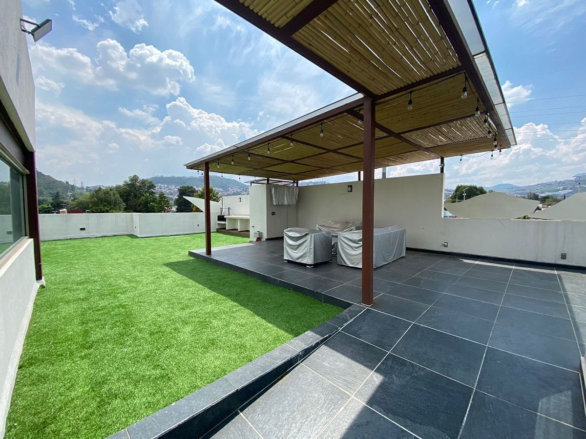 Roof garden compartido.