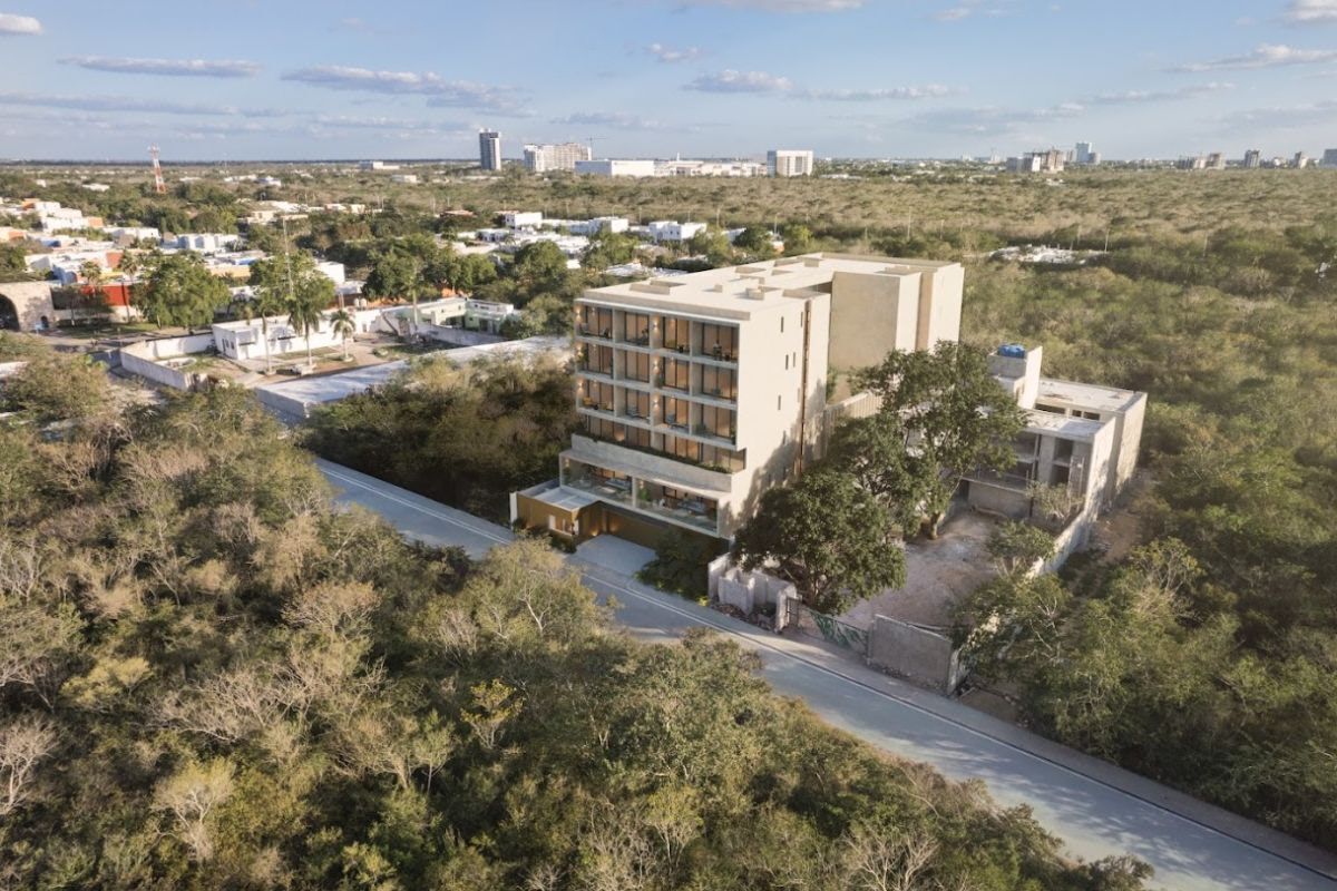 Departamento en Venta de 2 Recámaras en Temozón Norte Modelo Cortical