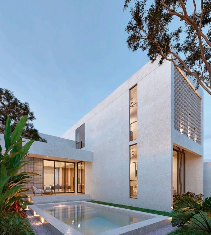 Casa en Venta de 3 Recámaras en Conkal Modelo 2
