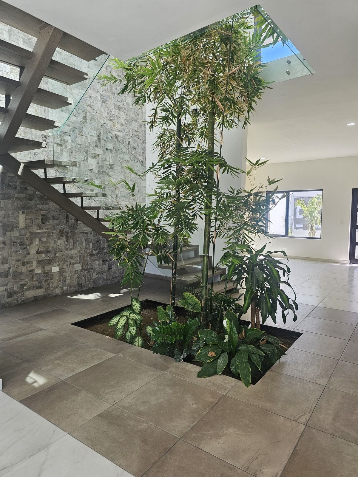 2 de 34: Jardín interior