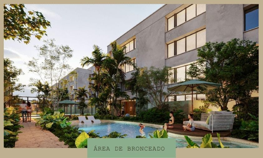Apartamentos 1 y 2 recamaras con amenidades al norte de Mérida Yucatán