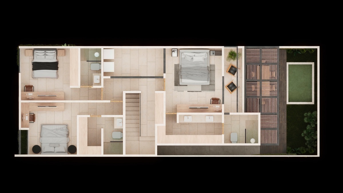 48 de 49: Planta Alta con Recámara Adicional