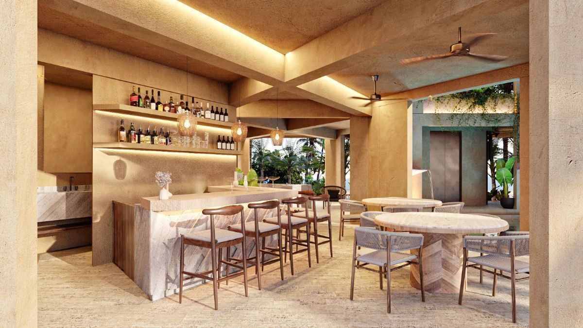 7 de 9: Área de Bar