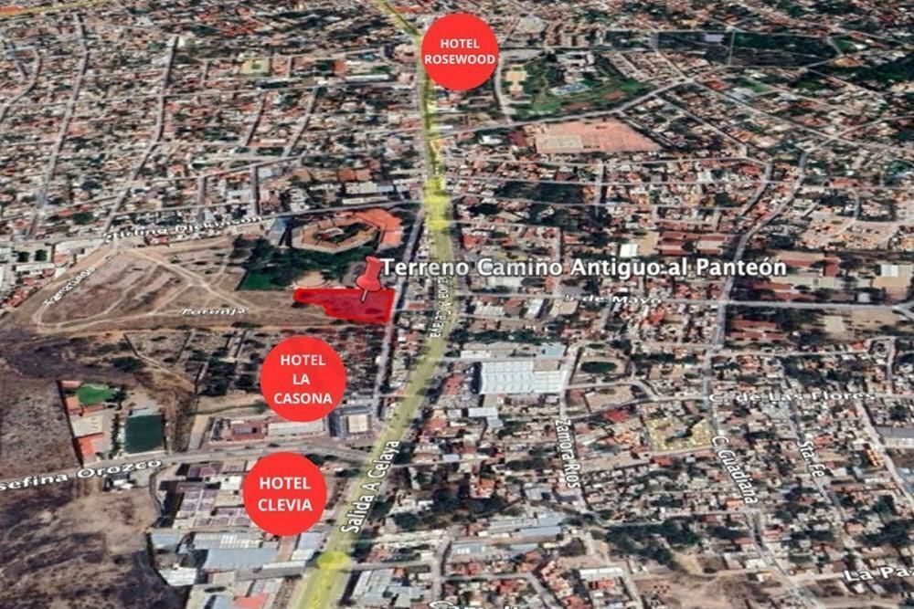 Land for sale in San Miguel de Allende next to the Real de Minas ECC hotel