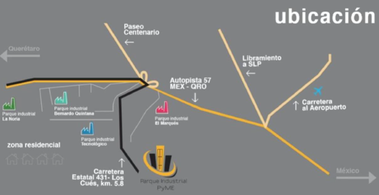 4 de 13: Renta Nave Industrial, 1182 m2, en Parque PYME, Querétaro