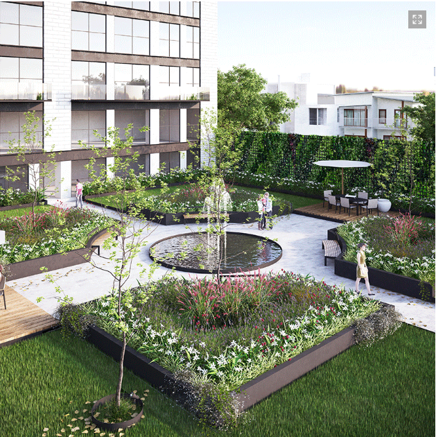 13 de 13: VISTA JARDINES INTERIORES.