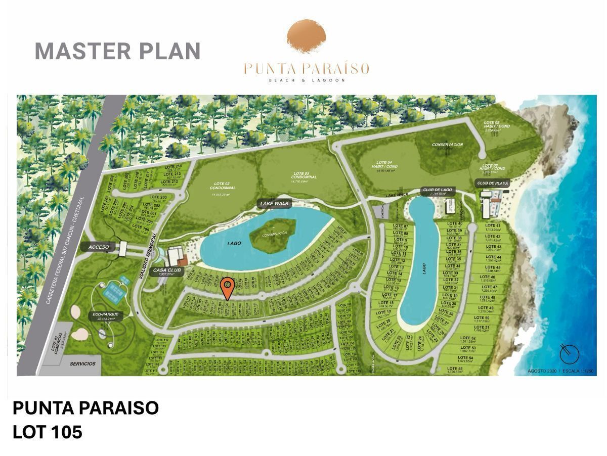 Lot location in the community