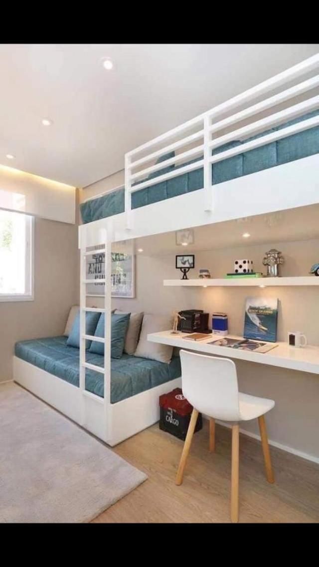 14 de 15: Opción para optimizar espacio en la habitación secundaria