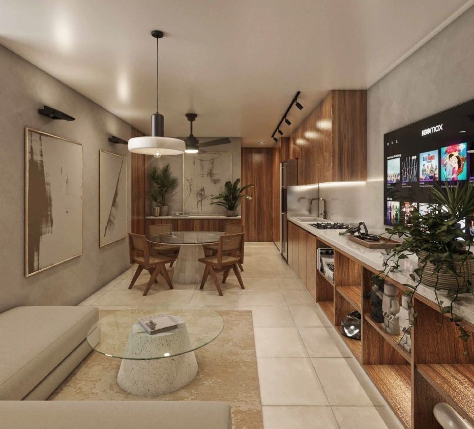 7 de 12: Sala, Comedor, Cocina