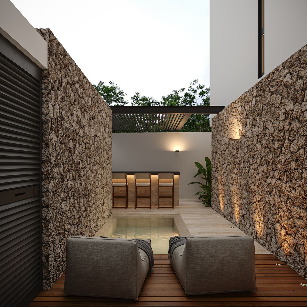 3 of 6: Alberca y Terrace Bar
