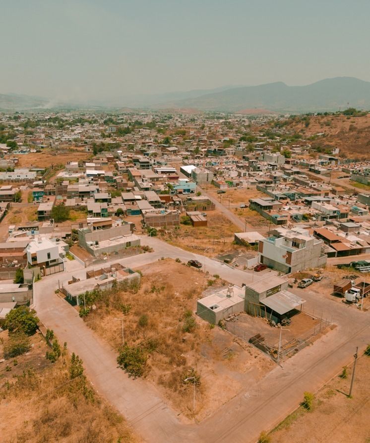 5 de 7: Vista aérea de lote en venta.