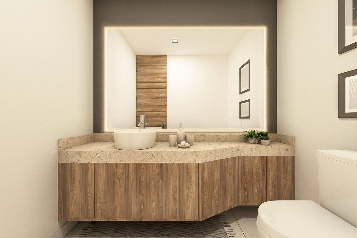 4 de 24: Baño de Visitas