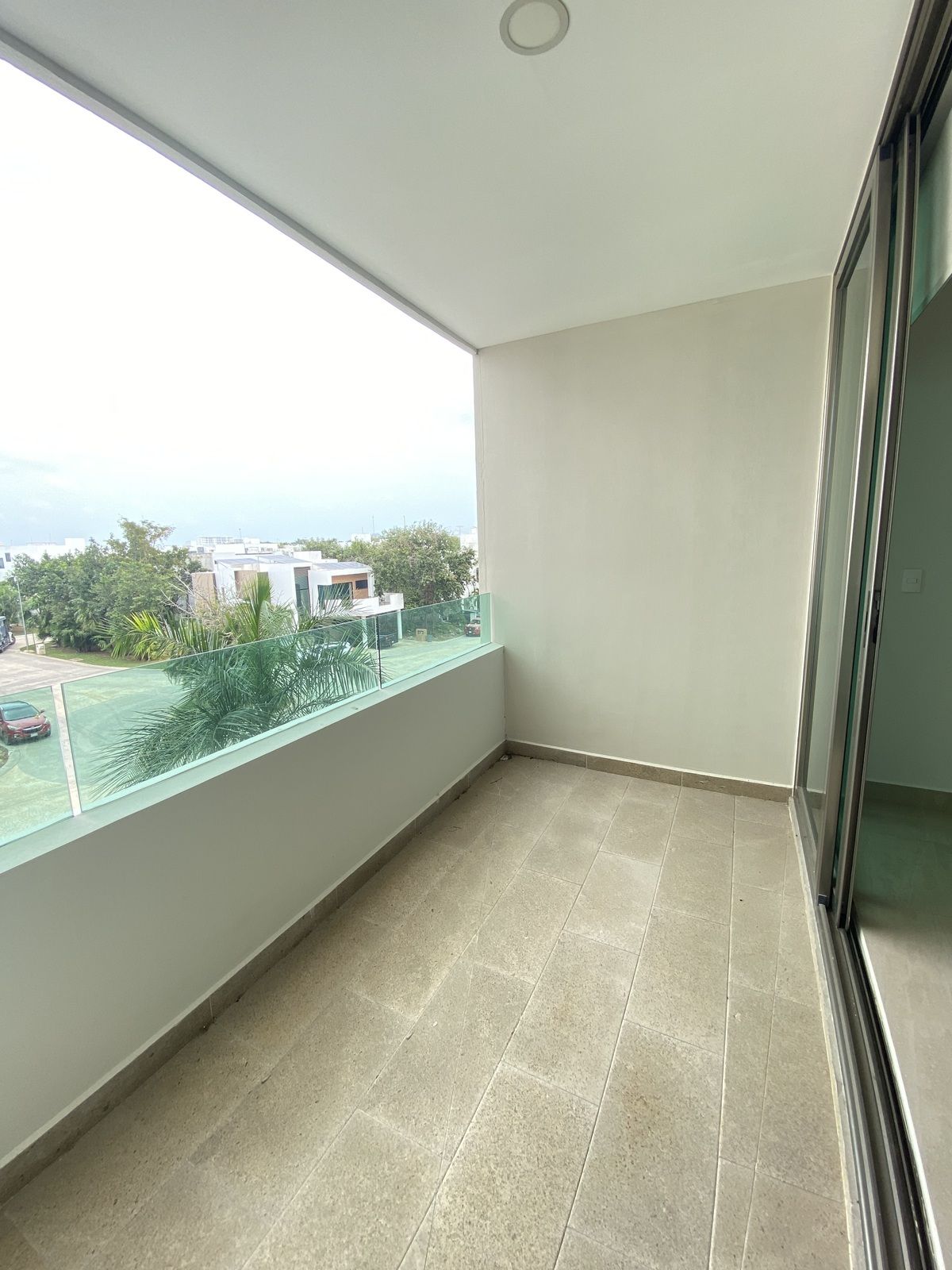 Balcon con vista al residencial