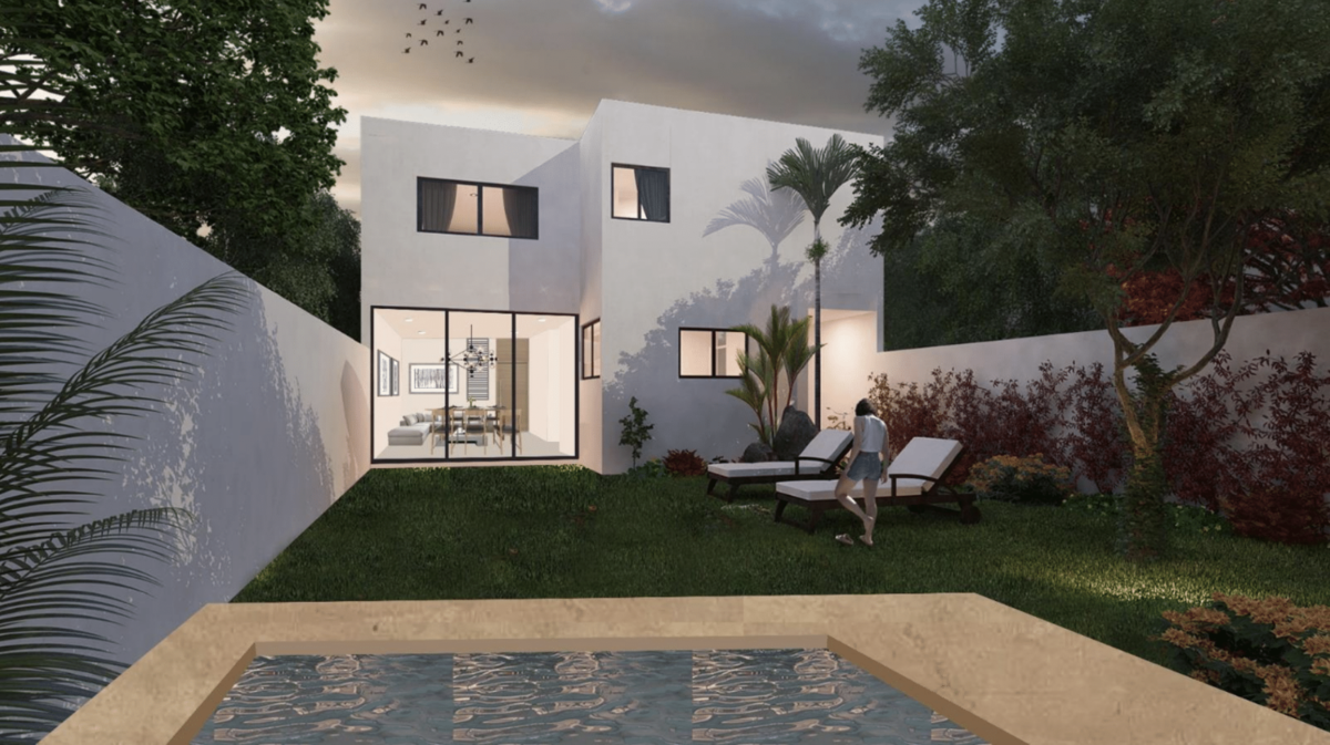 5 de 5: Fachada trasera