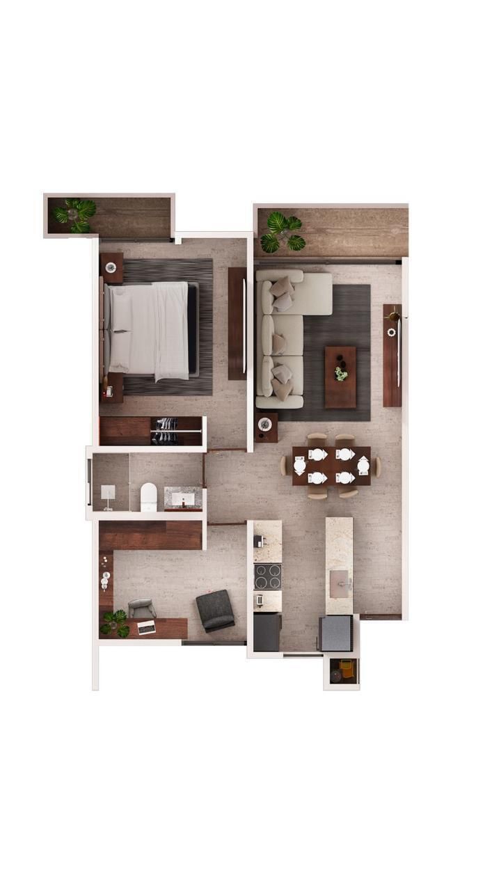 Apartamento em Temozón Norte, Mérida, foto 13 de 13