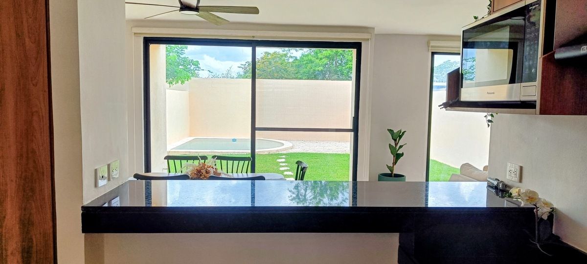 Vista desde la cocina